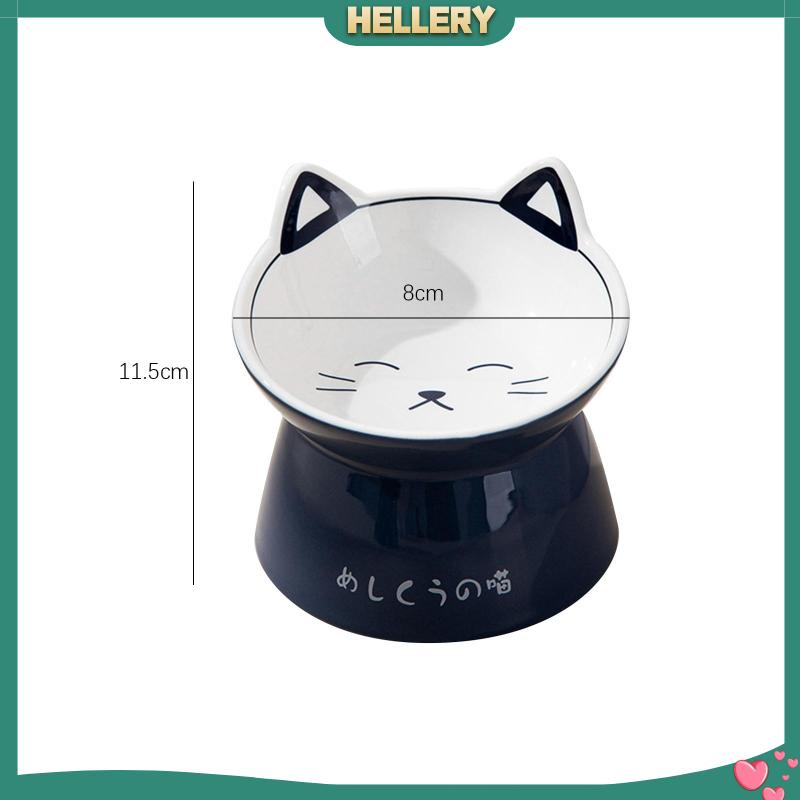 [HelleryVN] Bát Sứ Đựng Thức Ăn Nước Uống Hình Mèo Ra Mắt Sành Điệu