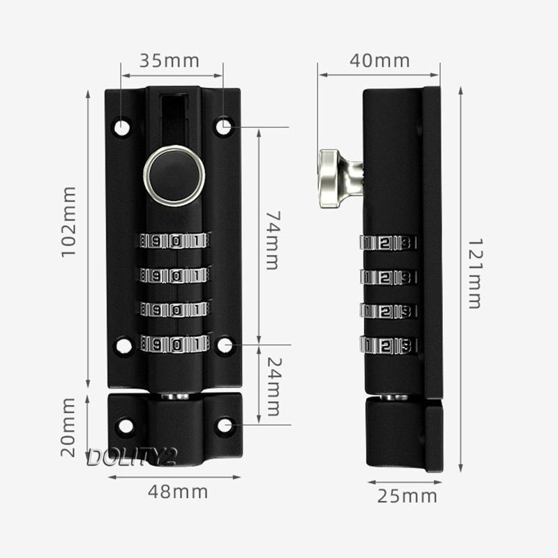 [Dolity2] Bộ Sản Phẩm Khóa Mật Khẩu Cơ Khí