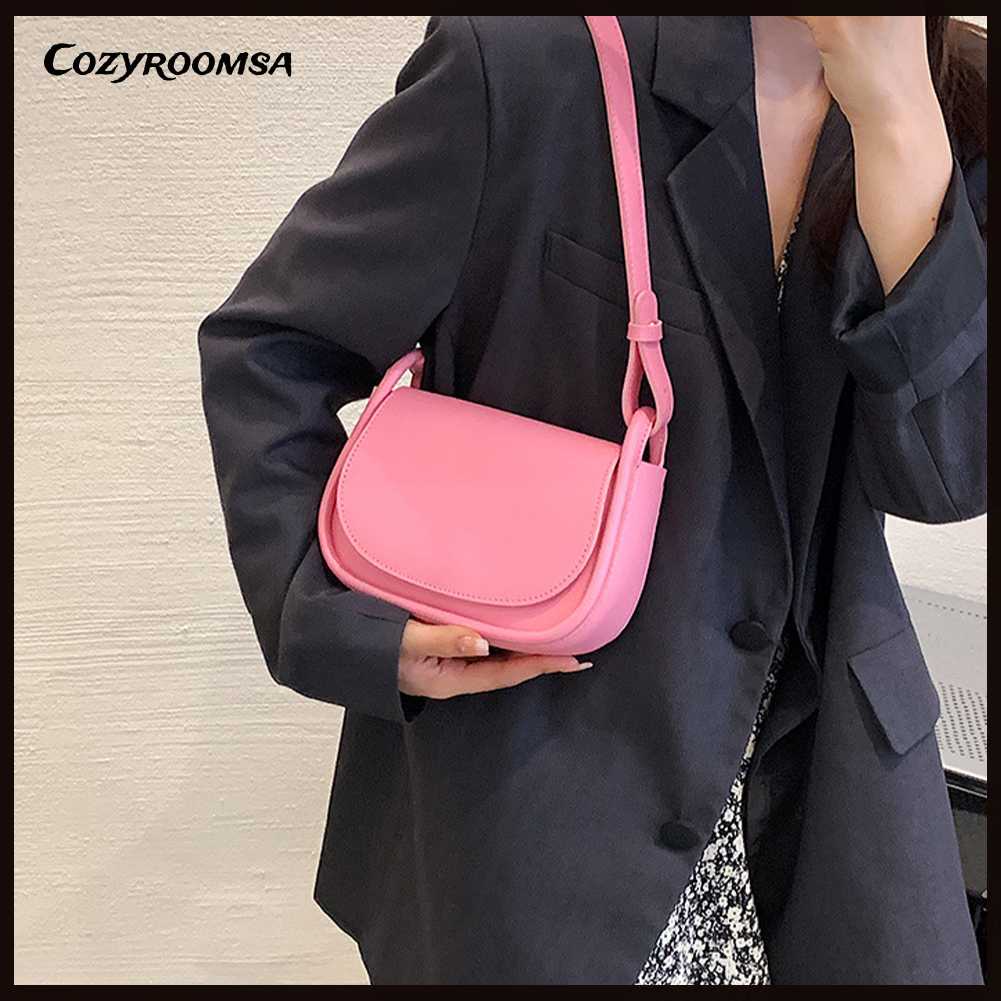 Túi Đeo Chéo Vai Bằng Da PU Thoáng Khí Bền Bỉ Dành Cho Nữ