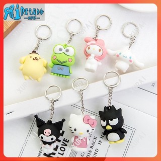 Móc Khóa Silicone Hình Mèo Kitty / Cún Melody Đáng Yêu
