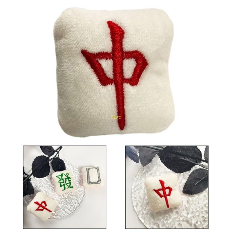 Flgo Ins Kẹp Tóc Mạt Chược Lông Nhung Màu Kẹo Ngọt Ngào Dễ Thương Dành Cho Bạn Nữ