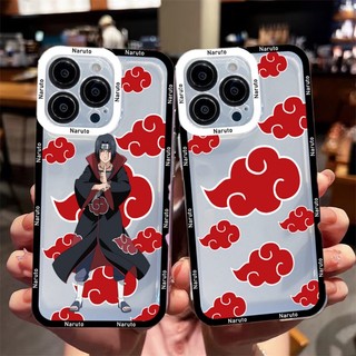 Ốp Điện Thoại Silicone TPU Mềm Trong Suốt In Hình Naruto Cho Iphone 11 12 13 Pro Max 14 Pro Max XS Max XR 14 Plus