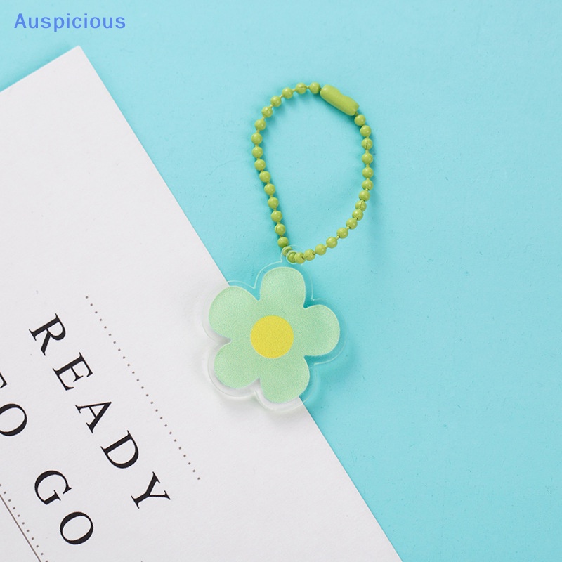 Móc Khóa Hình Hoa Hướng Dương Bằng Acrylic Dễ Thương