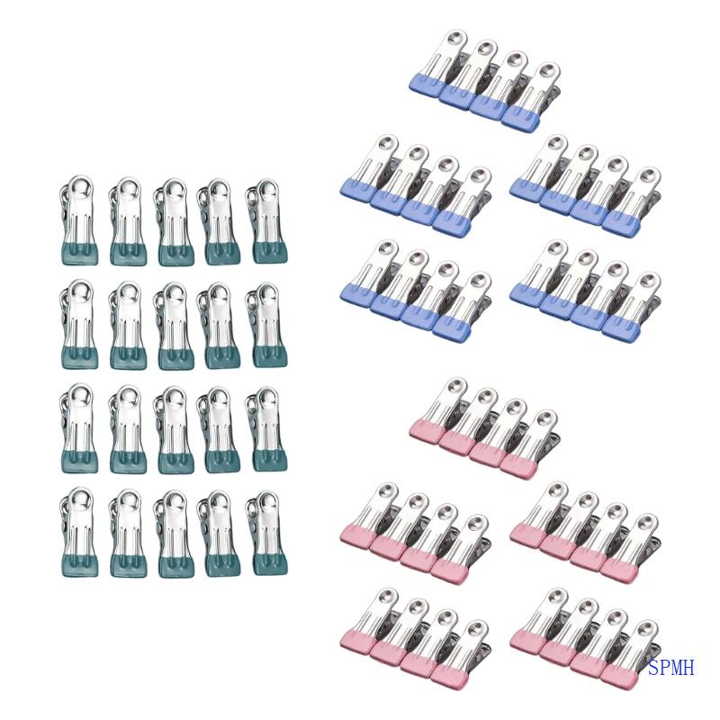 20 Kẹp Phơi Quần Áo Bằng Thép Không Gỉ