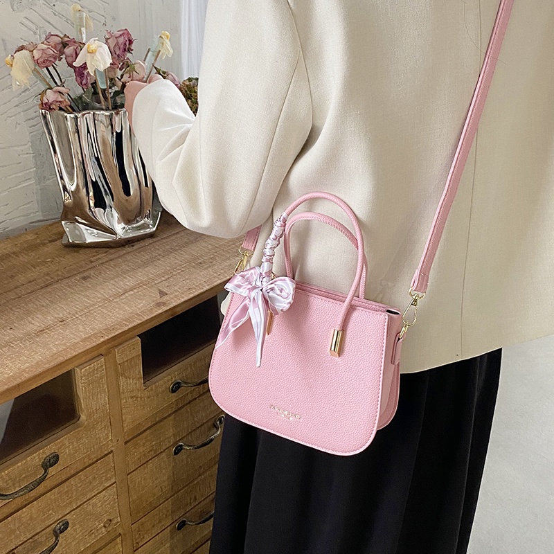 Túi Đeo Chéo Hình Vuông Cỡ Nhỏ Màu Sắc macaron Xinh Xắn Thời Trang Cho Nữ