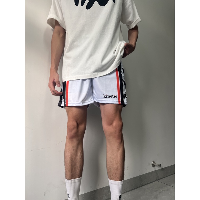 Kinetic Quần Short Thể Thao Đường Phố Phong Cách Mỹ Dáng Rộng Mau Khô Hợp Thời Trang