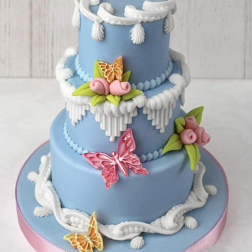 Khuôn Silicone Làm Bánh Hình Bướm DIY U4M2