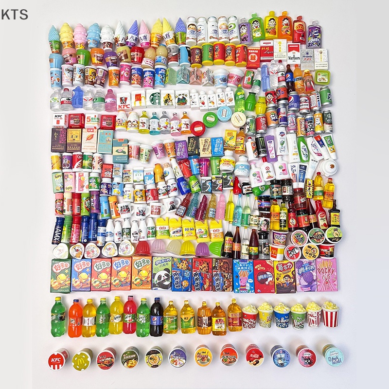 Set 5 Bình Nước mini Trang Trí Nhà Búp Bê