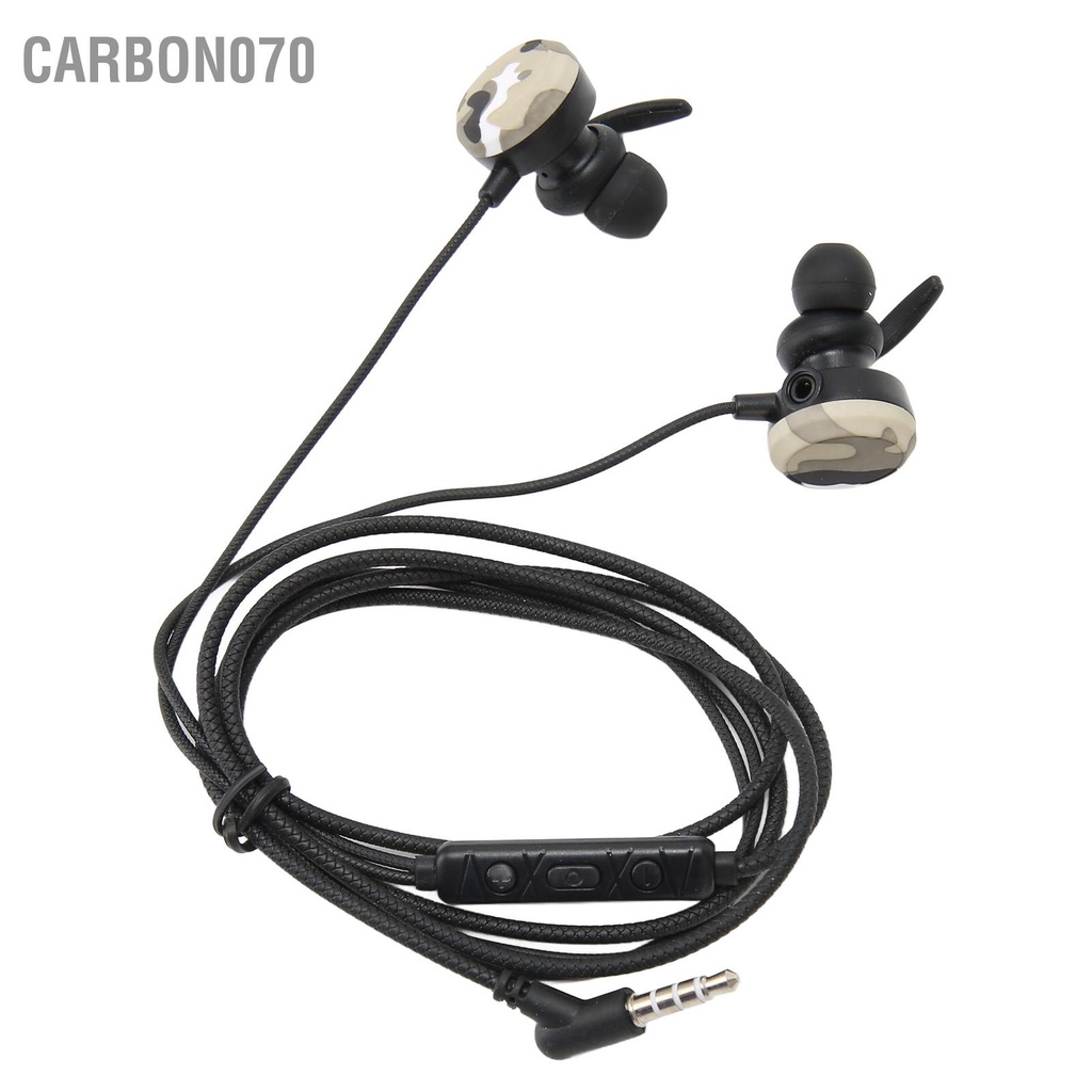 Carbon070 Tai nghe chơi game 3 5mm Giảm tiếng ồn có dây âm thanh nổi Mic thể tháo rời cho PS4 Xbox One PC