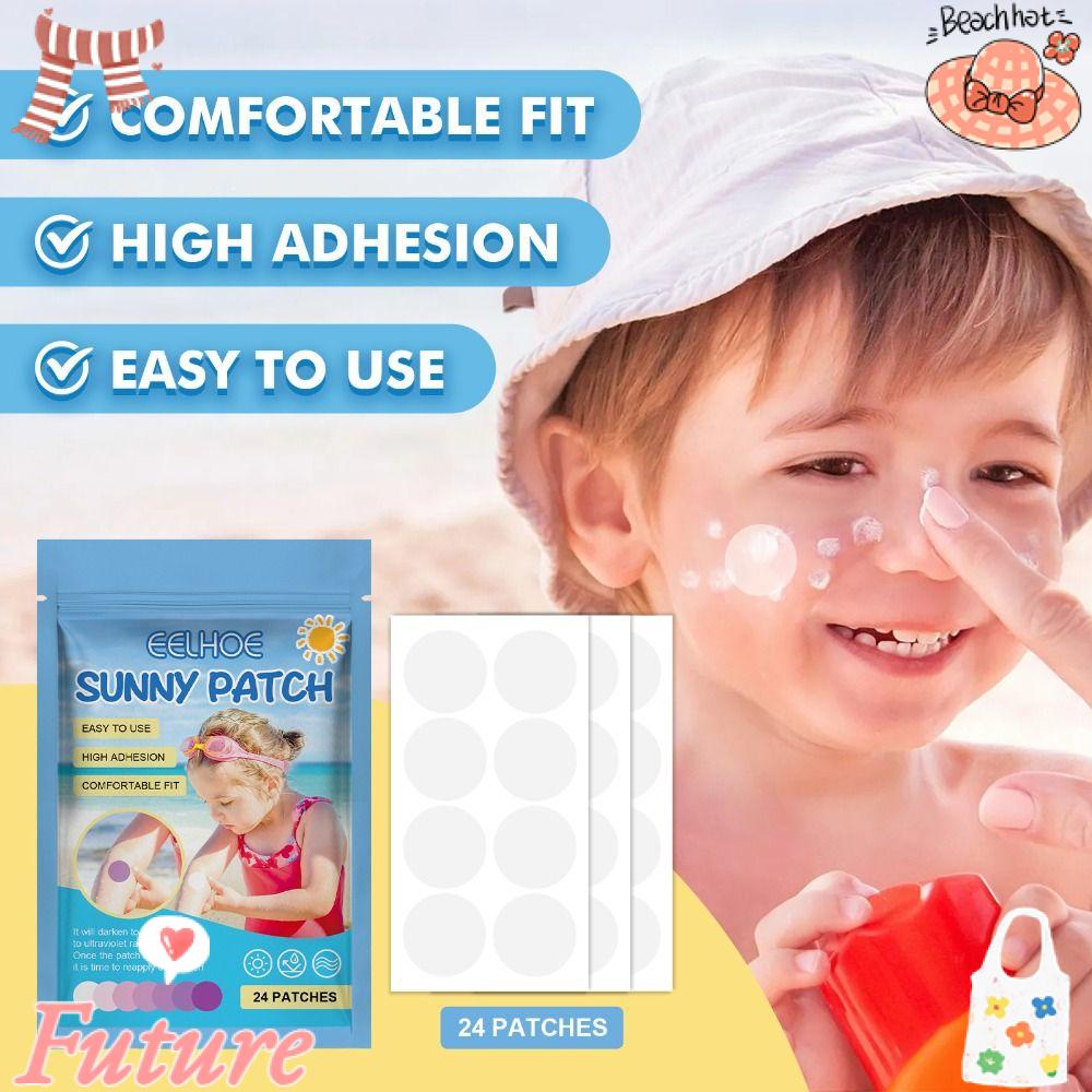 Miếng Dán UV Nhắc Nhở Nhắc Nhở Dành Cho Trẻ Em Và Người Lớn