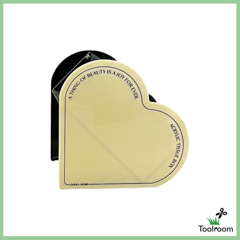 Vỏ Hộp Khăn Giấy Hình Trái Tim Dành Cho Nhà Bếp