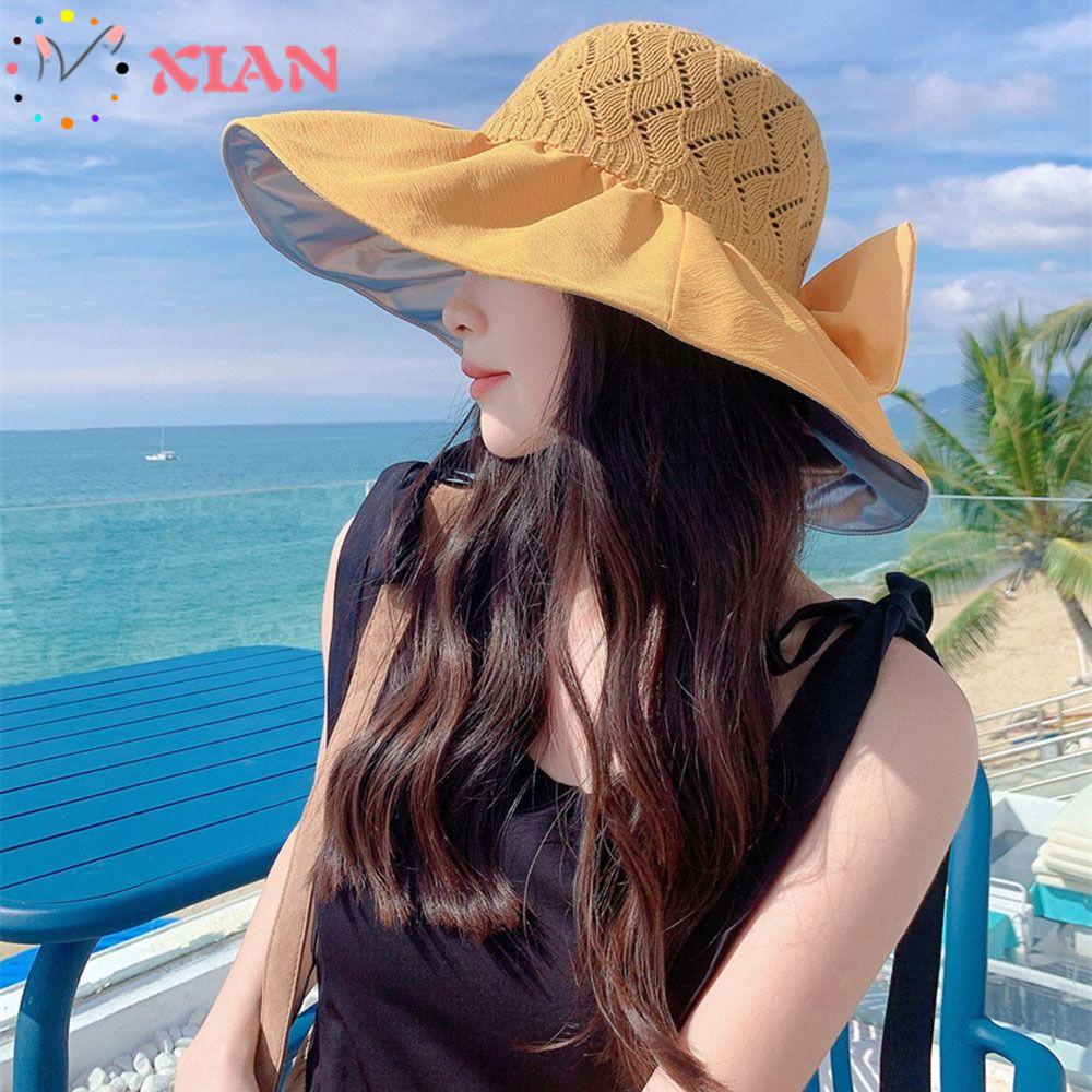 Mũ Rộng Vành Chống Nắng Thời Trang Mùa Hè Có Thể Gấp Gọn Tiện Dụng