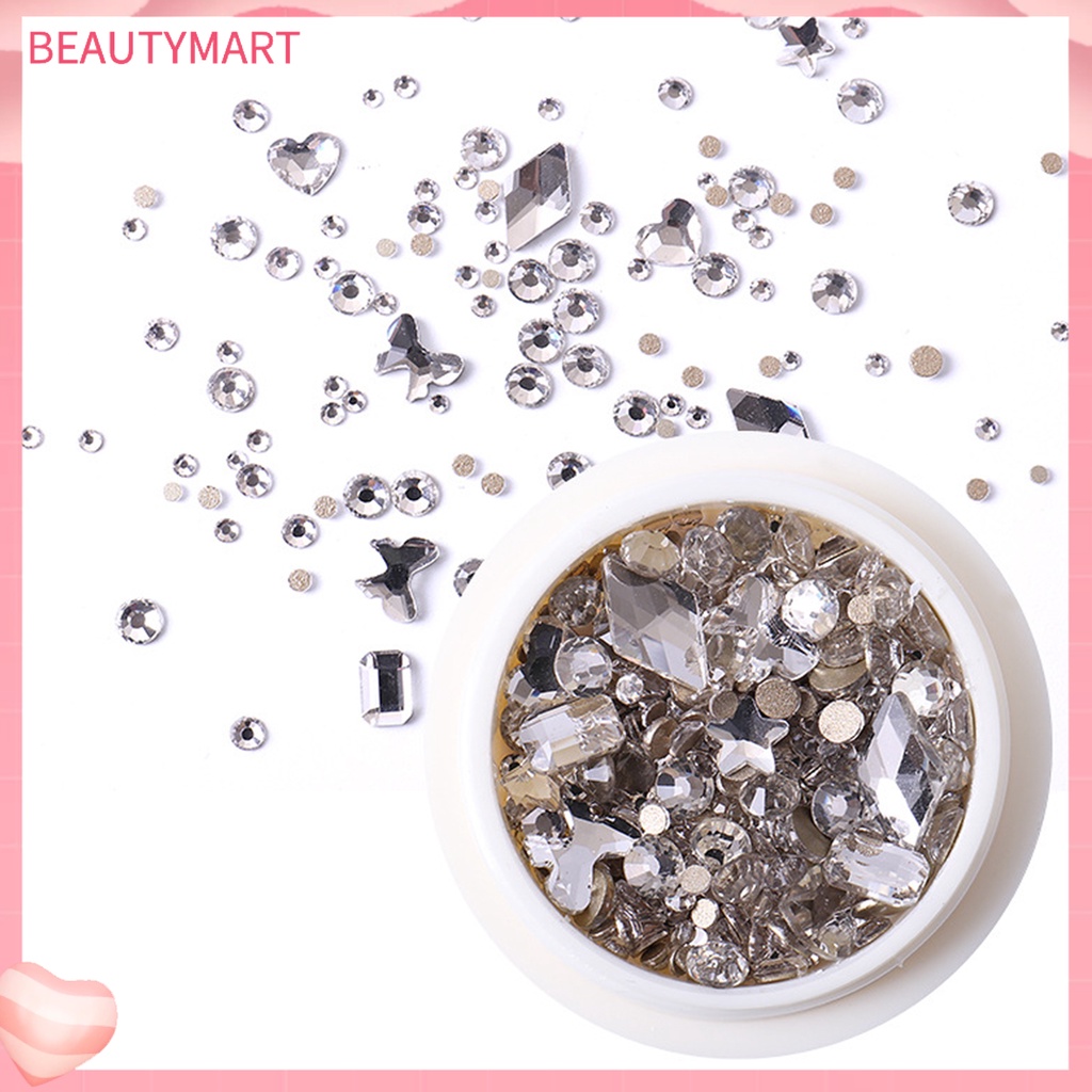 Khối Lập Phương Đính Đá Trang Trí Móng Tay Gọn Nhẹ Tinh Tế DIY Cho Nữ