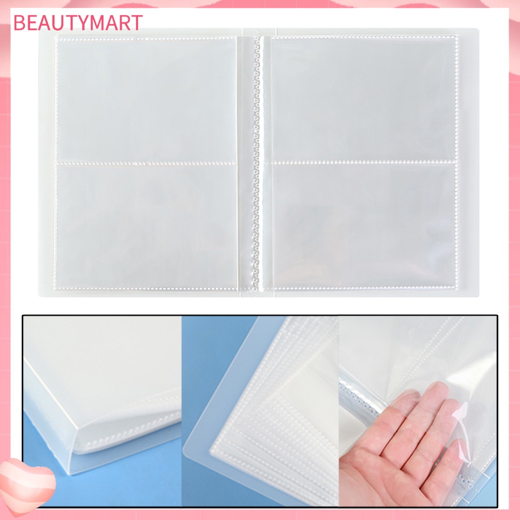 Sổ Đựng Miếng Dán Móng Tay Trong Suốt Chống Mài Mòn Tiện Dụng Cho Salon