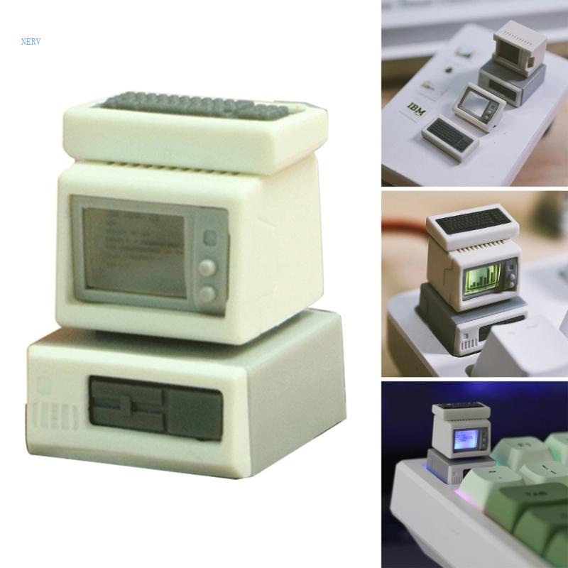 Nút Bàn Phím Cơ NERV 3 Trong 1 Có Đèn Dễ Thương