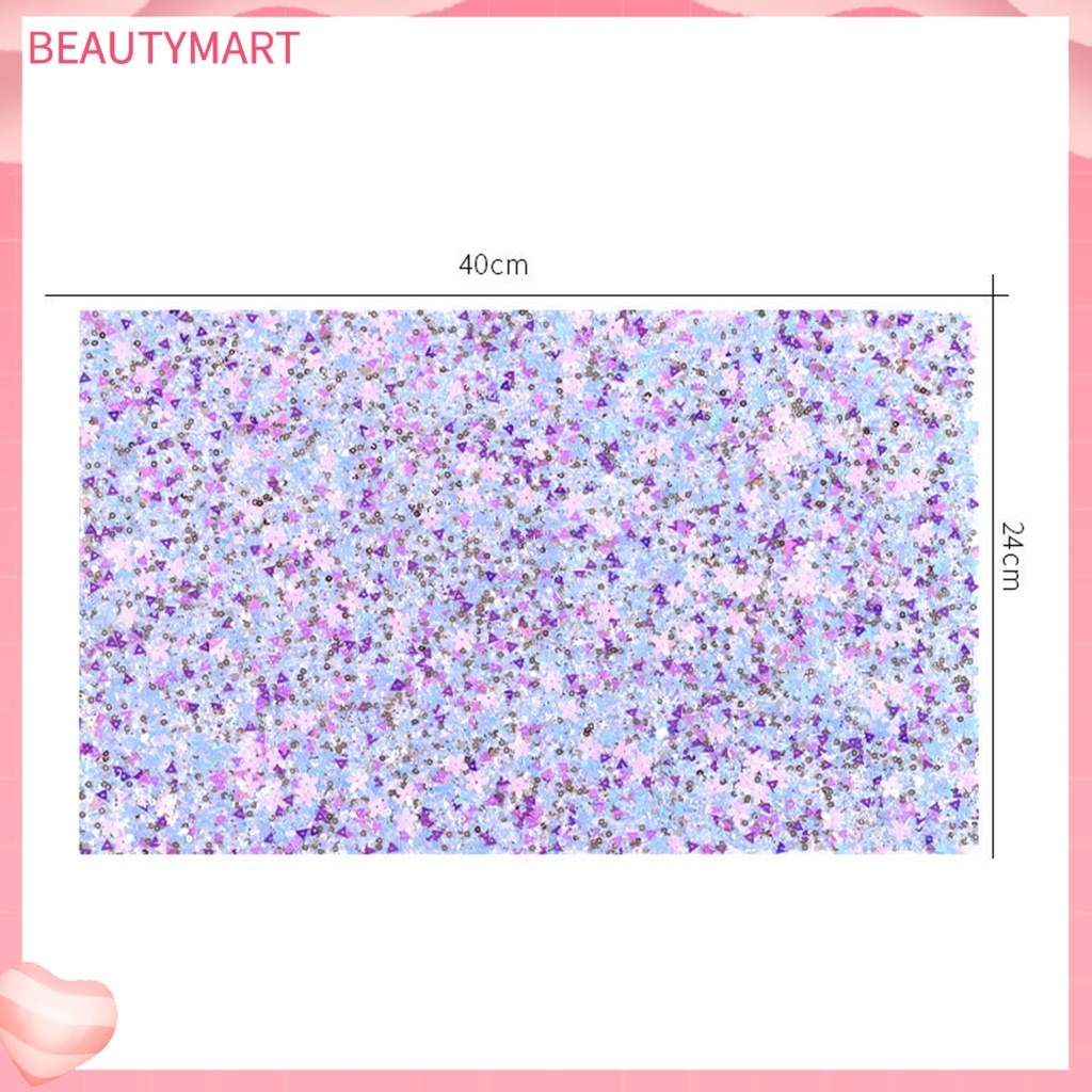 Tấm Lót Trưng Bày Móng Tay Lấp Lánh Đa Năng Không Phai Màu Sắc Sống Động