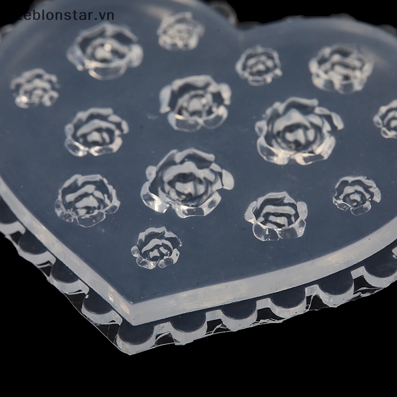 Khuôn Silicone Tạo Hình Trang Trí Móng Tay 3D DIY