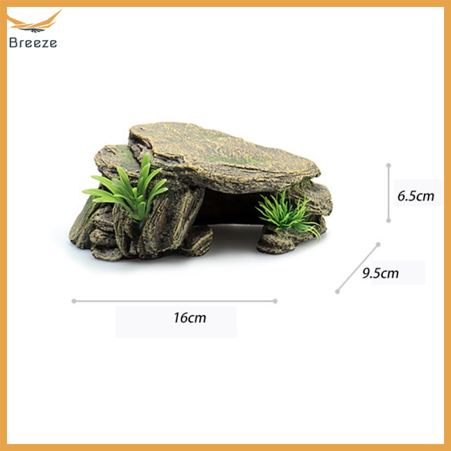 Hòn Đảo Đá Leo Trèo Bằng Nhựa Dùng Trang Trí Bể Cá