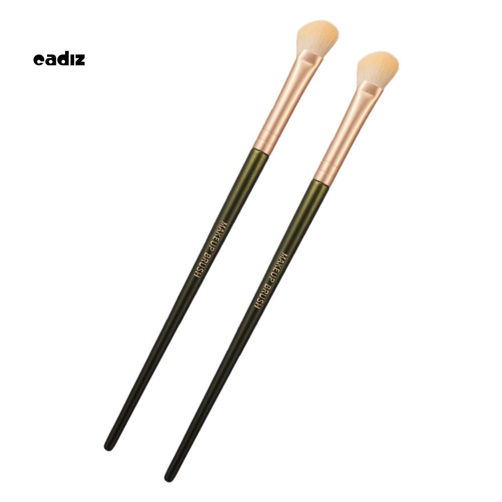 Set 2 Cọ Trang Điểm Mũi Lông Mềm Cán Gỗ Gọn Nhẹ