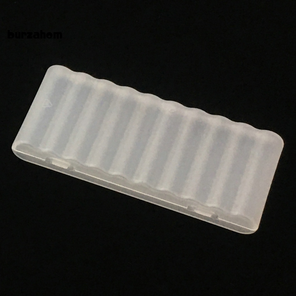 Giá Đỡ Pin Bằng Nhựa Cứng Bán Trong Suốt Chống Ăn Mòn Không Dễ Vỡ Tiện Dụng Cho Gia Đình