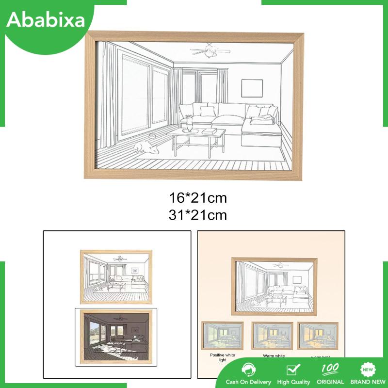 Khung Ảnh Có Đèn LED 3 Màu Tùy Chỉnh Trang Trí Nhà Cửa / Văn Phòng / Tiệc Tùng