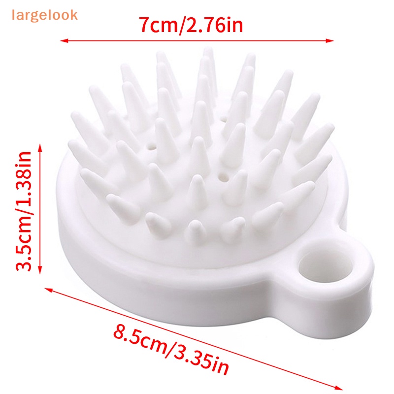 1 Lược Silicone Mát Xa Da Đầu Phong Cách Nhật Bản