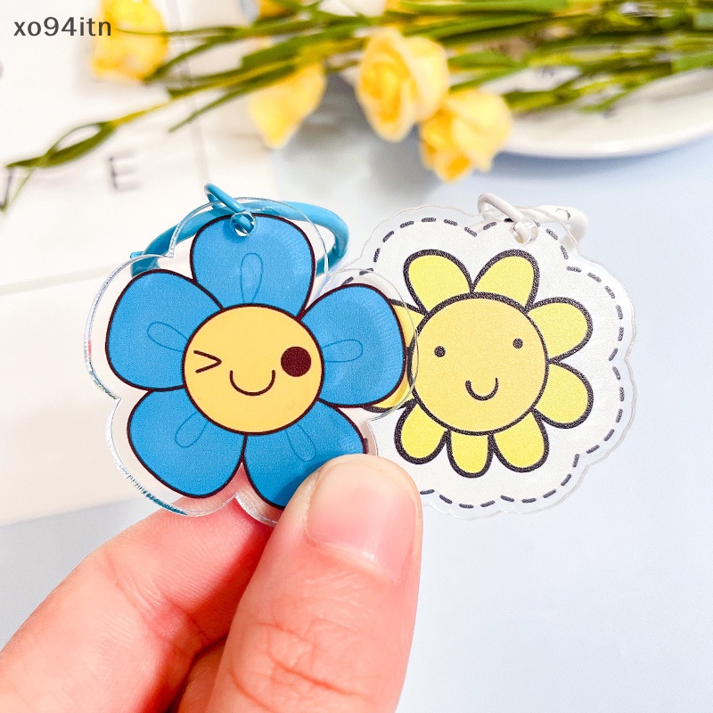 Móc Khóa Hình Hoa Acrylic Thời Trang Cho Nữ