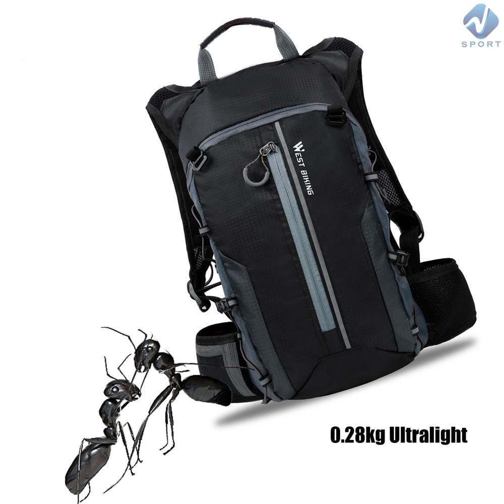 Ba Lô Đạp Xe / Leo Núi Đựng Nước 10L Siêu Nhẹ Thoáng Khí Chống Thấm Nước