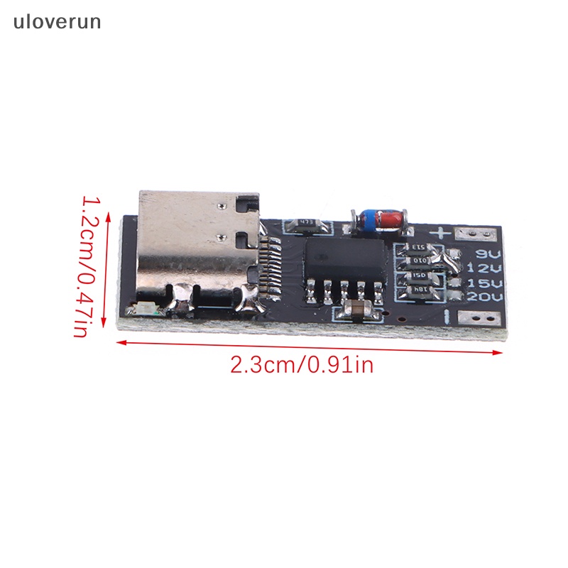 Mô-đun Sạc USB Kích Hoạt Tăng Áp Nguồn Điện Loại C PD2.0 PD3.0 9V 12V 15V 20V