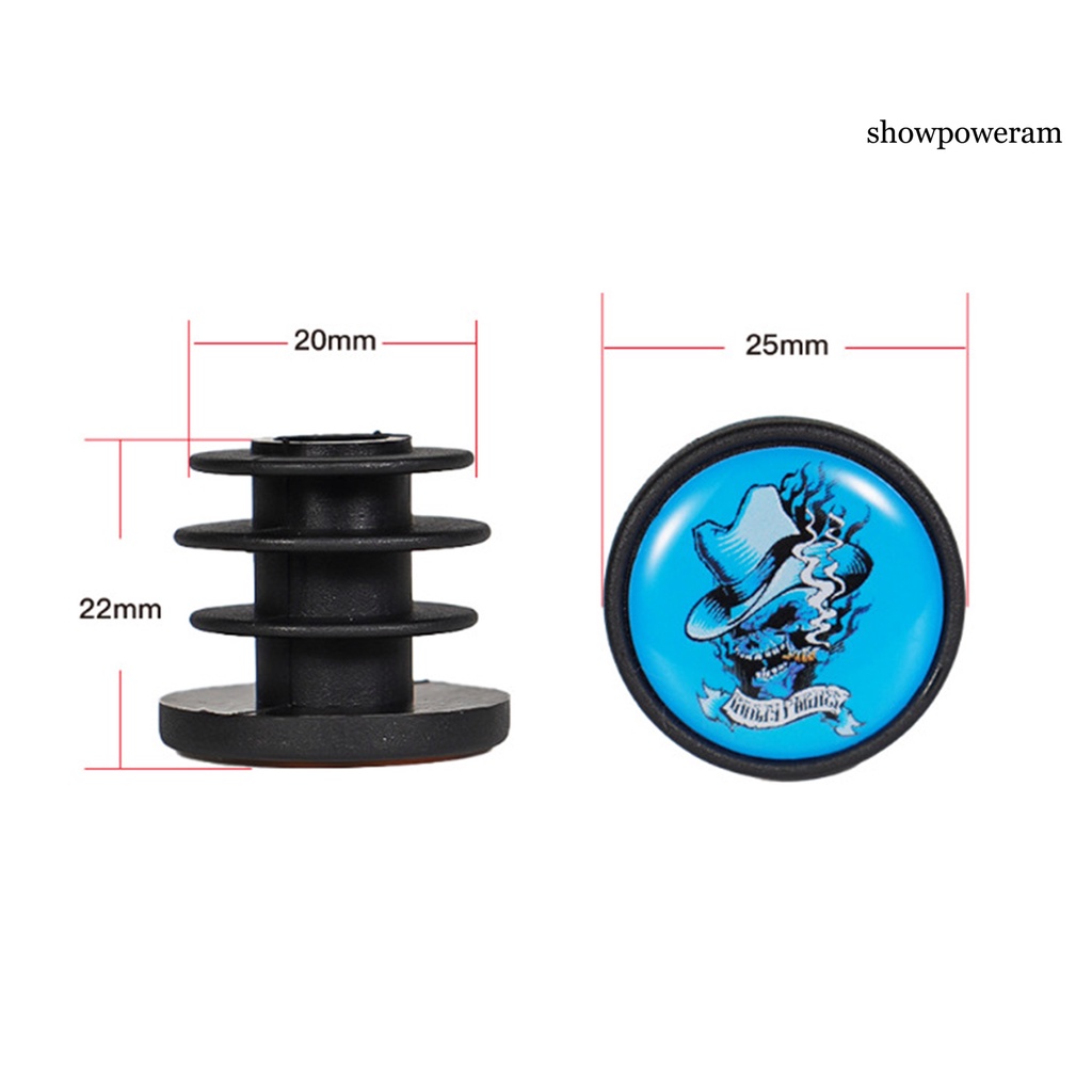 1 Cặp Nút Nhựa Chống Trượt Chống Bụi Độ Cứng Cao Gắn Tay Lái Xe Đạp