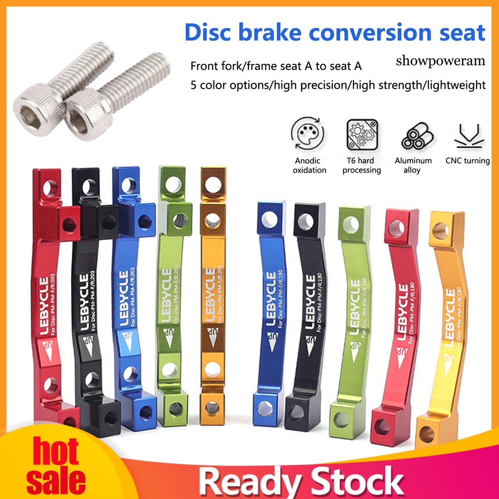 Bộ Chuyển Đổi Phanh Đĩa SP-180 / 203 Độ Cứng Cao Siêu Nhẹ Chuyên Dụng Cho Xe Đạp