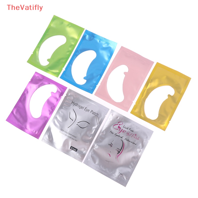 Bộ 50 Cặp Miếng Dán Hỗ Trợ Nối Mi Tiện Dụng