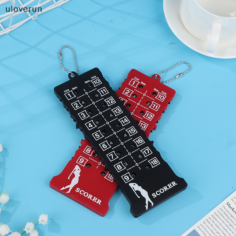 1 Thẻ Đánh Golf uloverun 18 Lỗ Kèm Móc Khóa Tiện Lợi