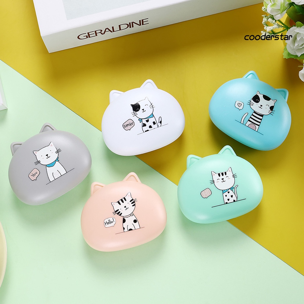 Tai Nghe Nhét Trong Có Dây Giảm Tiếng Ồn HiFi Kèm Hộp Đựng Hình Tai Mèo Hoạt Hình Cho Điện Thoại