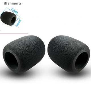 2 Mút Bọc Micro Màu Đen 75X60mm