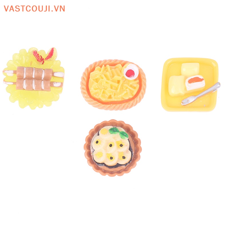 Mô Hình VASTJI Thu Nhỏ Ba Chiều Chất Liệu Thực Phẩm Và Món Tráng Miệng