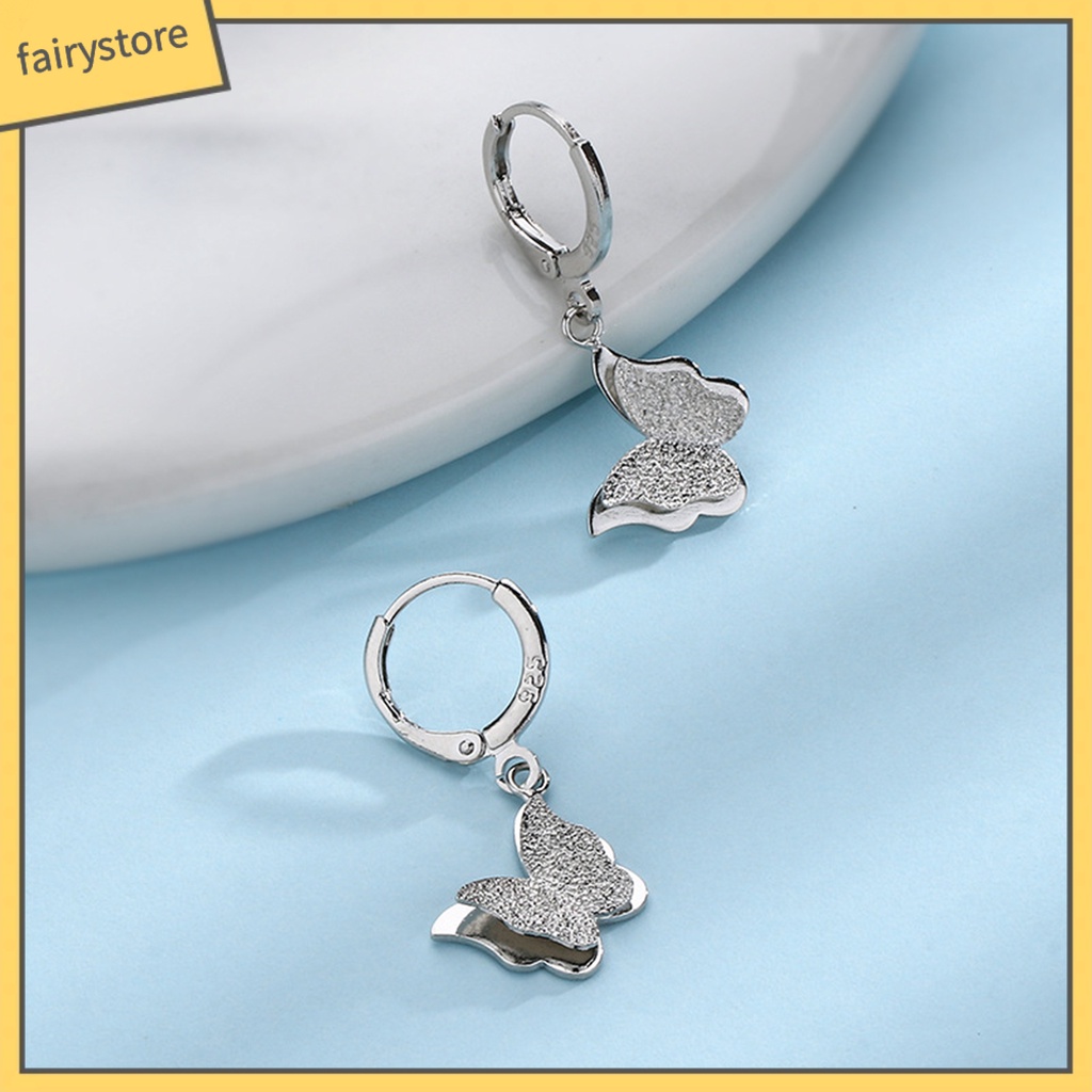 [FRO] 1 Khuyên Tai Vòng Thả Tối Giản Bóng Cao Không Gây Dị Ứng Thời Trang Quà Tặng Cao Cấp Cho Nữ Dating