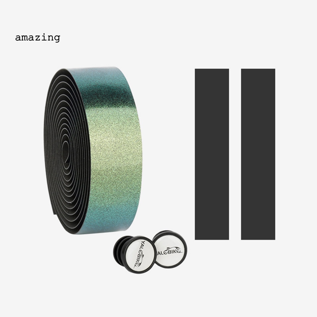 [AM] Dây Quấn Tay Lái Xe Đạp Leo Núi Bằng Xốp EVA Giả Da Họa Tiết Tam Giác Hấp Thụ Sốc