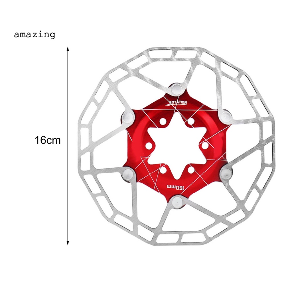 Đĩa Phanh 160mm Siêu Nhẹ Chống Mòn Dành Cho Xe Đạp Leo Núi
