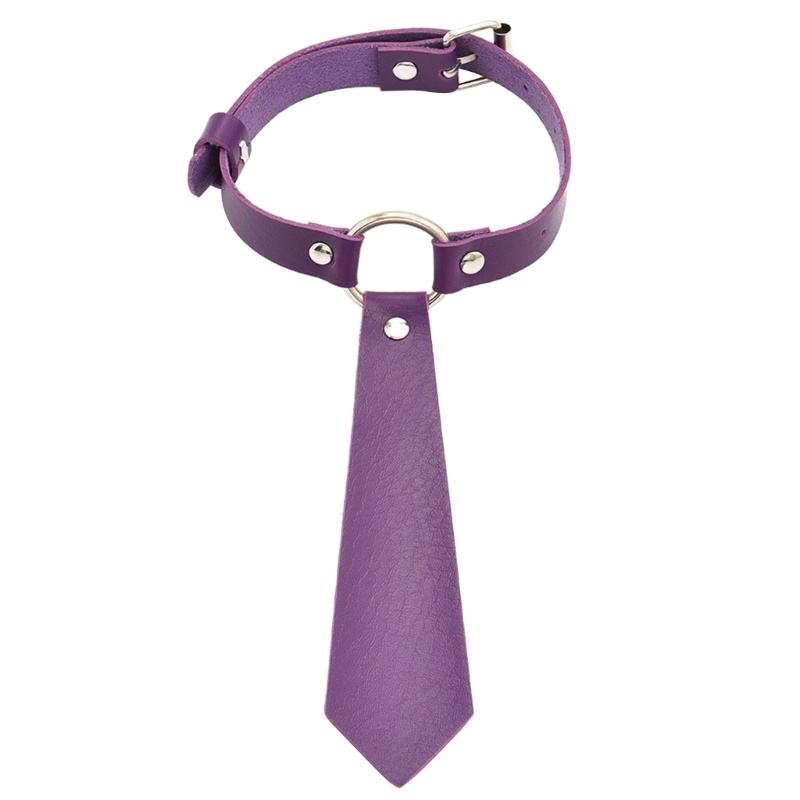 Vòng Cổ Choker Da Phong Cách Punk Thanh Lịch