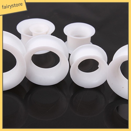 1 Đôi Khuyên Silicone Nong Tai Thời Trang Cá Tính