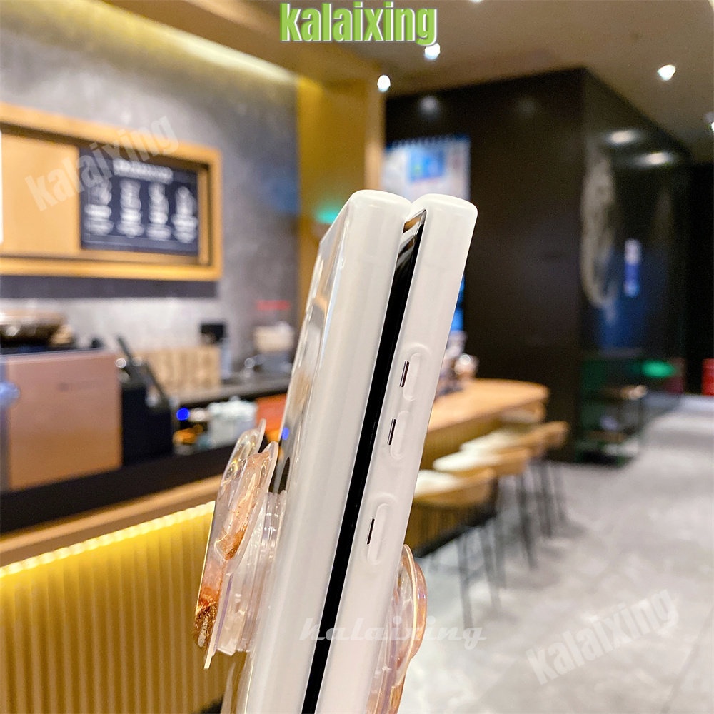 Ốp Điện Thoại Dẻo Họa Tiết Hoạt Hình Mickey Minnie Kèm Giá Đỡ Cho Samsung Galaxy S21 Plus S22 / S23 / Ultra Plus