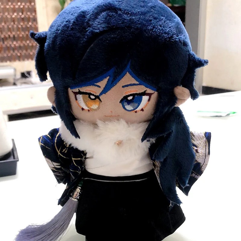 Búp Bê Nhồi Bông Hình Nhân Vật Hoạt Hình Anime Genshin Va Chạm Kaeya