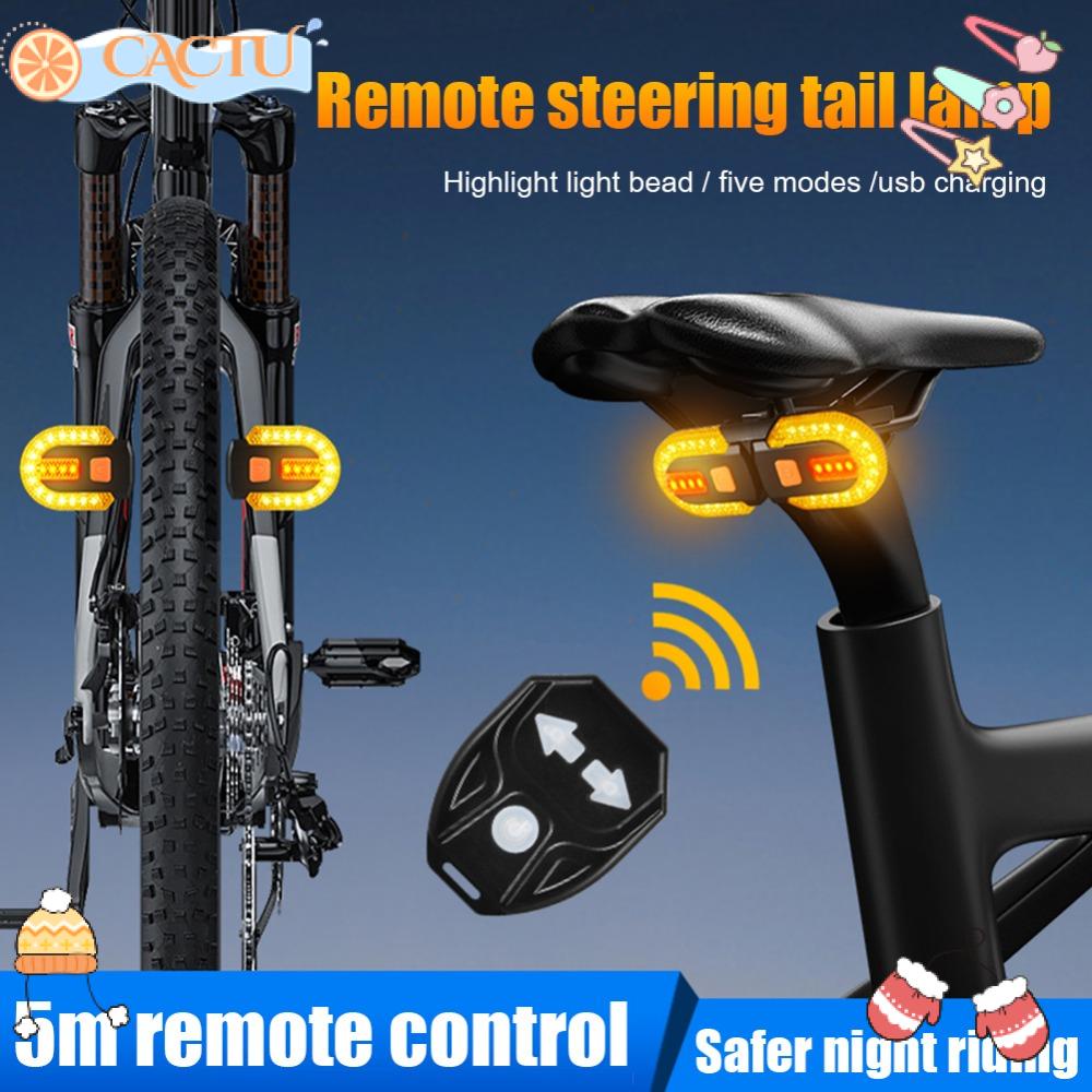 CACTU Đèn Gắn Góc Xe Đạp Chống Thấm Nước Có Cổng Sạc Usb Tiện Lợi