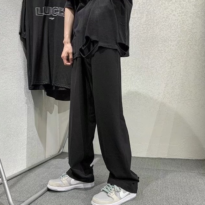 Quần Dài Ống Rộng oversize Thời Trang Mùa Hè Dành Cho Nam