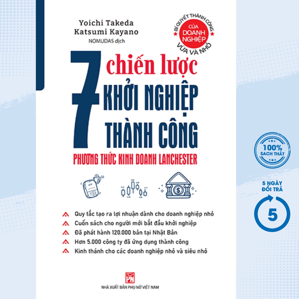 Sách - 7 Chiến Lược Để Khởi Nghiệp Thành Công - Phương Thức Kinh Doanh Lanchester - PNU