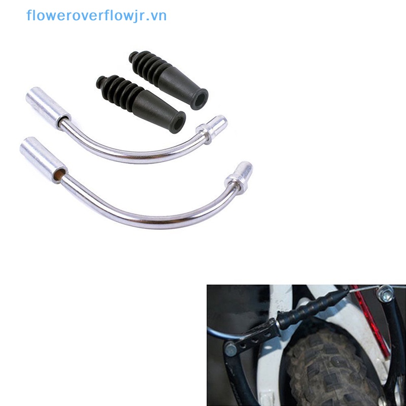 1 Bộ Ống Dẫn Dây Phanh Xe Đạp Hình Chữ V Bằng Nhựa
