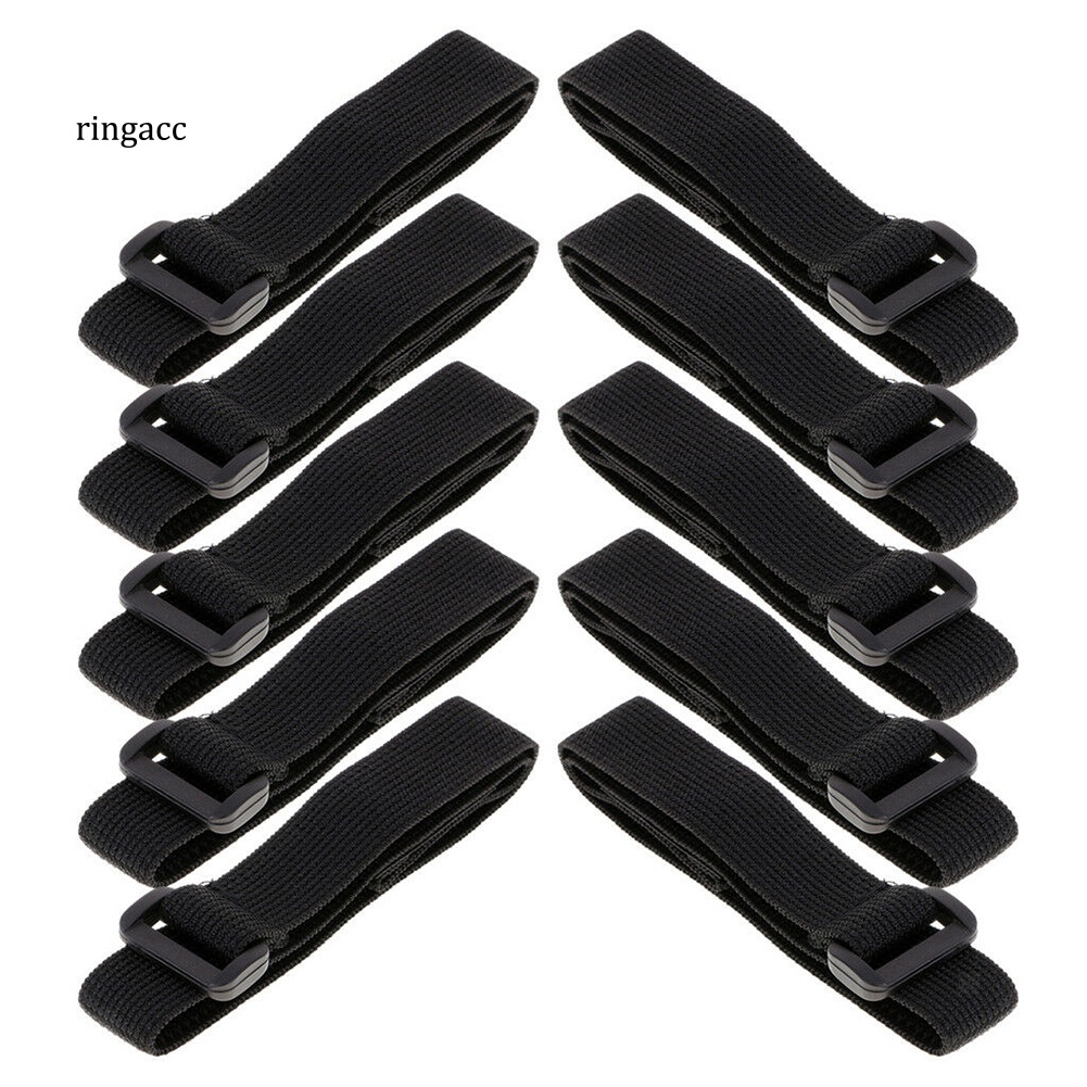 Set 20 Cuộn Dây Quấn Dây Cáp Tự Dính Có Thể Tái Sử Dụng 40cm