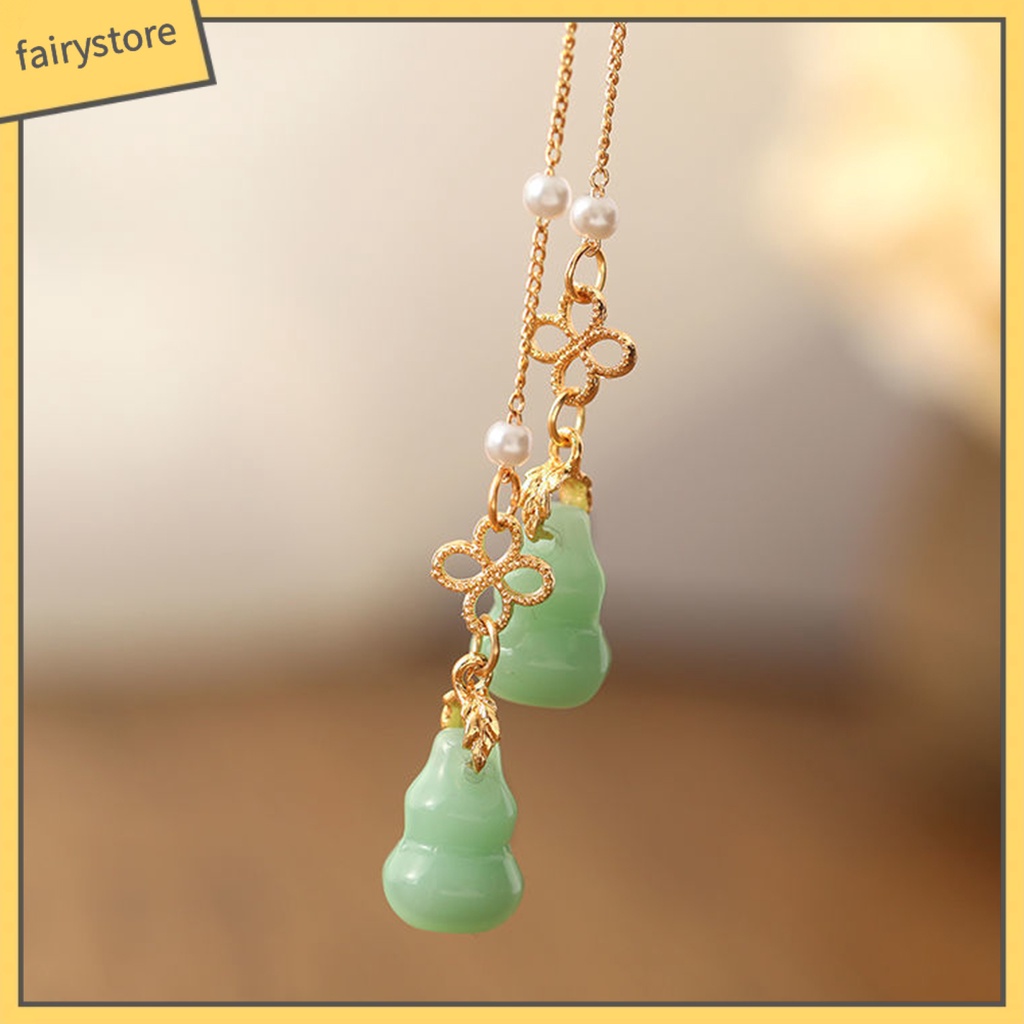 Trâm Cài Tóc Hình Chú Chim Đính Ngọc Trai Nhân Tạo Phối Tua Rua Phong Cách Cổ Điển