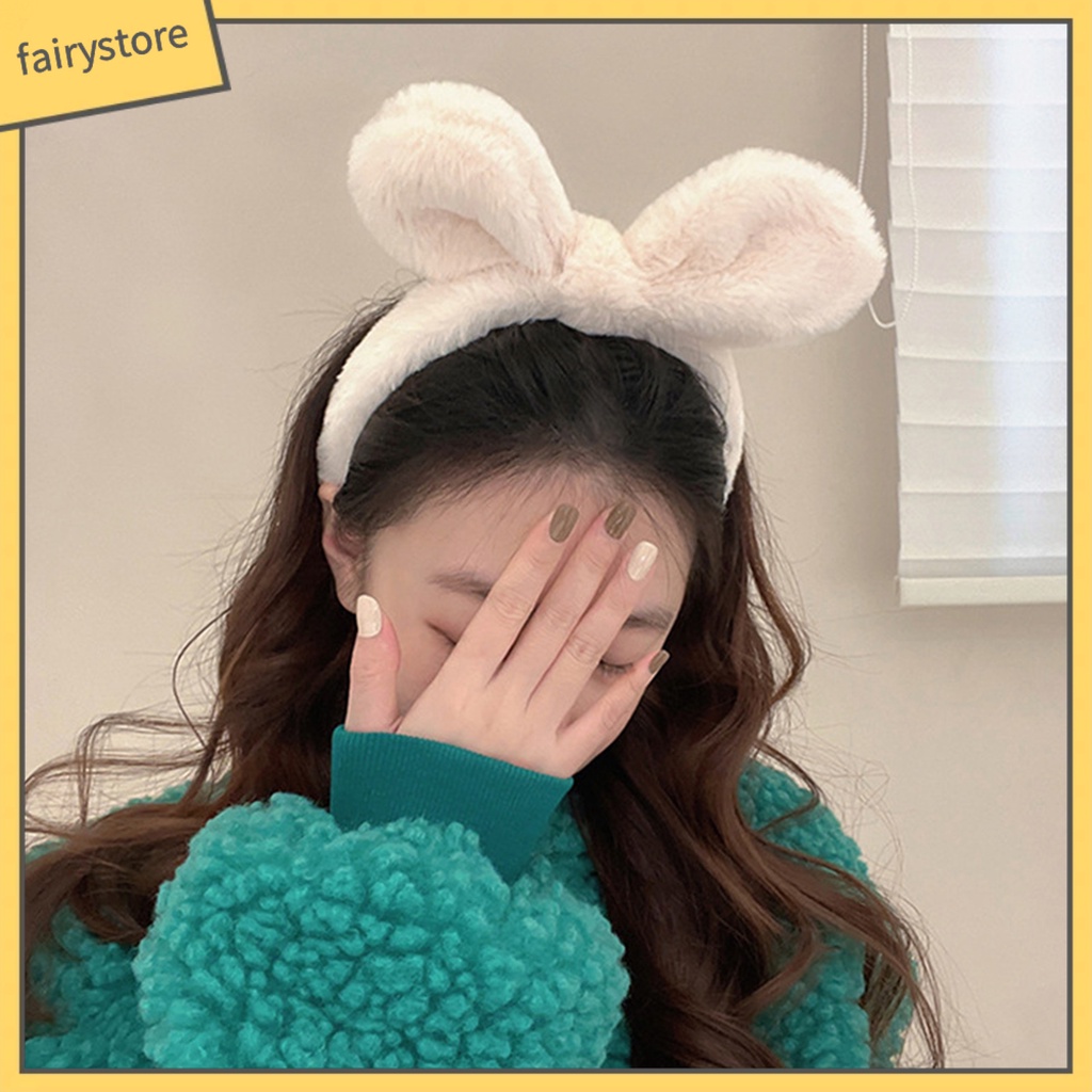 [FRO] Băng Đô Cài Tóc Bằng Vải Lông Không Trượt Không Gây Hại Nặng Chống Trượt Thời Trang Thu Đông